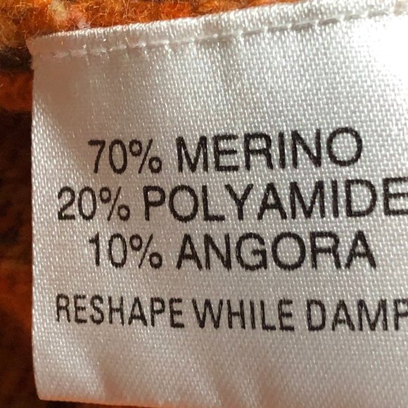 Paul Costelloe Dressage Merino/Angora Wool Speckled Cardigan-Sz L - Picture 3 of 8